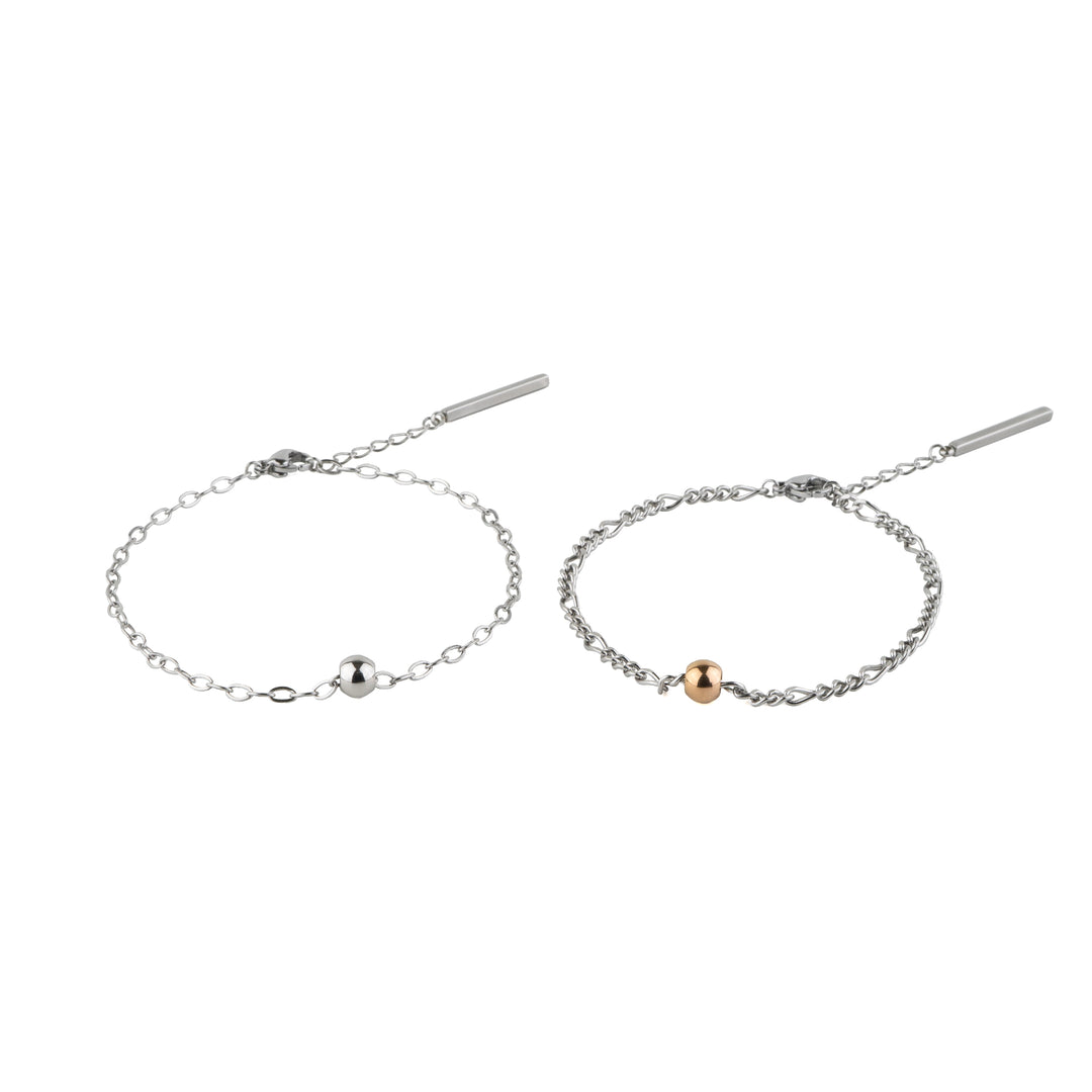 Alavel 選べる チェーン ブレスレット アンクレット ペア販売(2本) FFC NEC6099