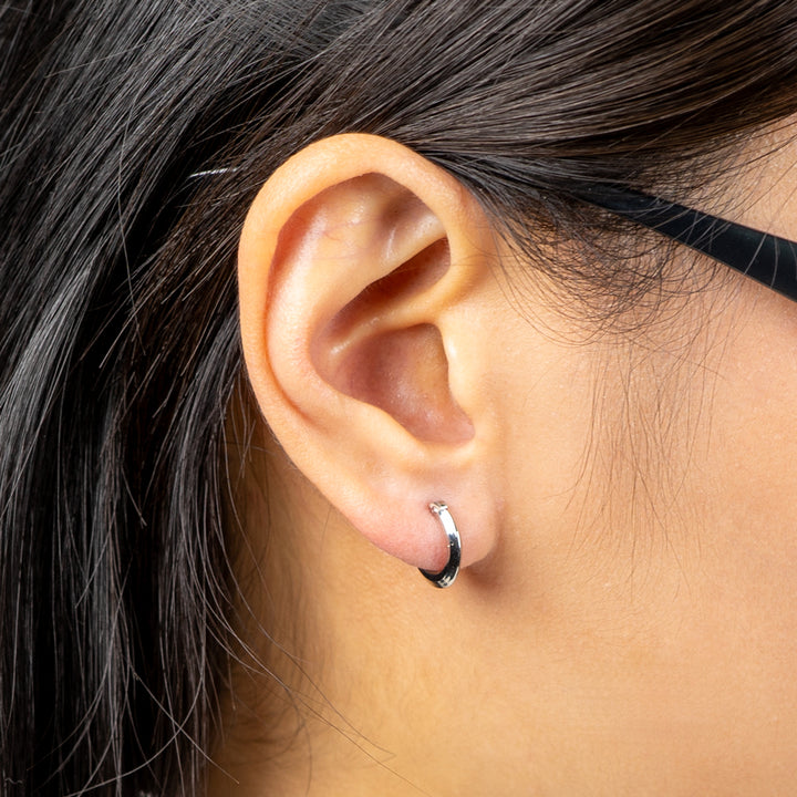 Alavel 選べる フープピアス 遮断機タイプ  カット Sサイズ両耳分 PUPS022-p