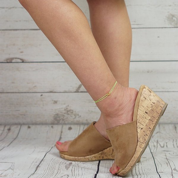 Alavel 選べる アンクレット ブレスレット ペア販売 ビーズ付きイニシャルミニチャーム APZ0016