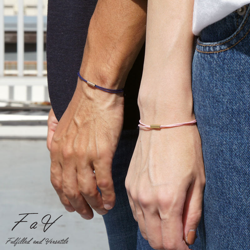 Alavel 選べる コード アンクレット ブレスレット ペア販売 FaV AP1001