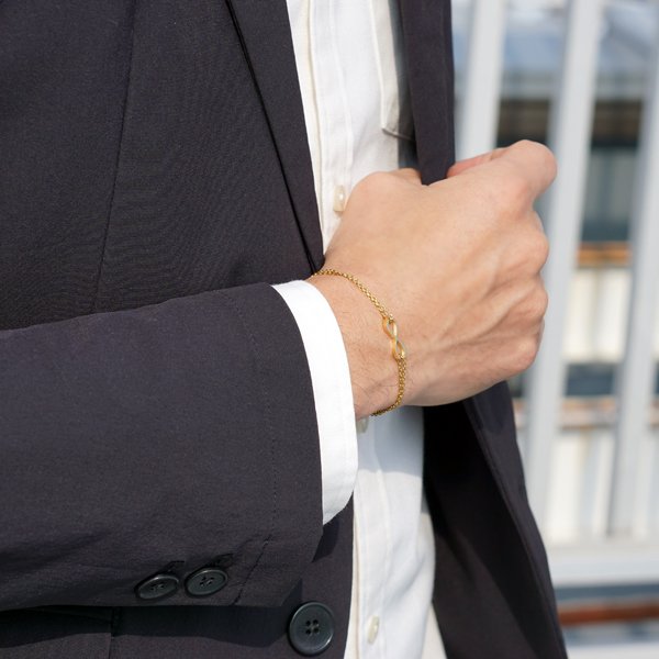 Alavel 選べる チェーン ブレスレット ペア販売 1st Infinity APZ0015