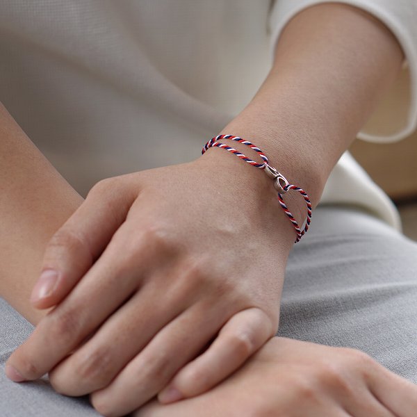 Alavel 選べる 誕生石 ブレスレット ペア販売 イニシャル APZ9001