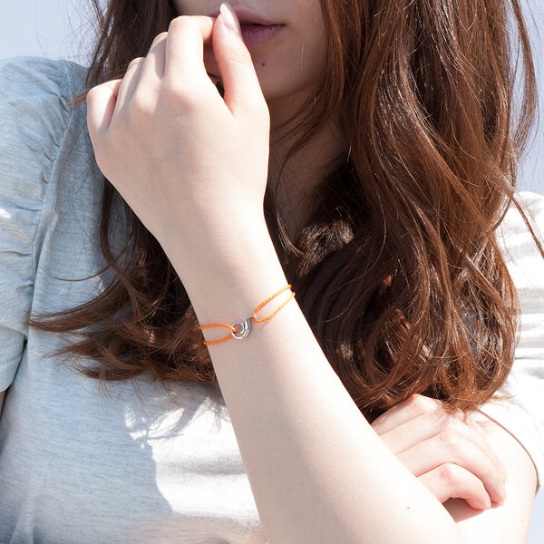 Alavel 選べる 誕生石 ブレスレット ペア販売 イニシャル APZ9001