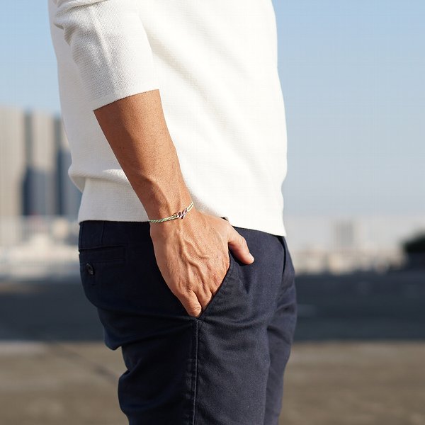 Alavel 選べる 誕生石 ブレスレット ペア販売 イニシャル APZ9001