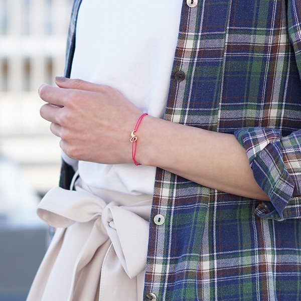 Alavel 選べる 誕生石 ブレスレット ペア販売 イニシャル APZ9001