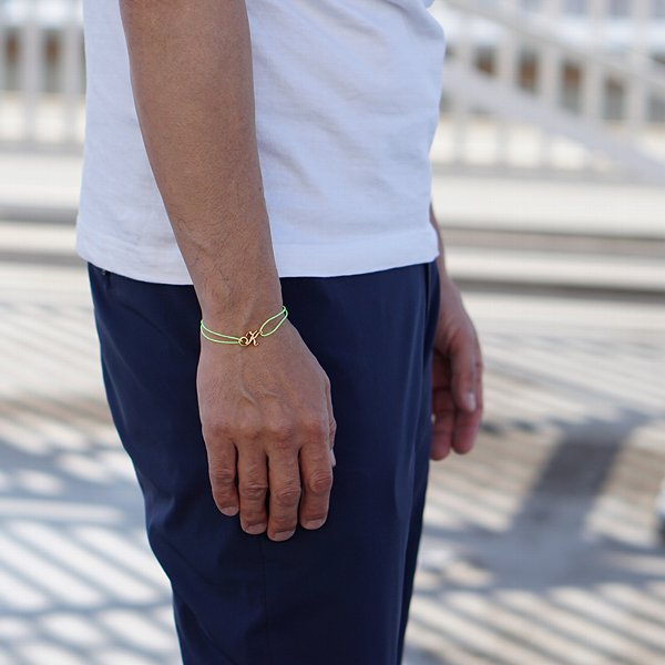 Alavel 選べる 誕生石 ブレスレット ペア販売 イニシャル APZ9001