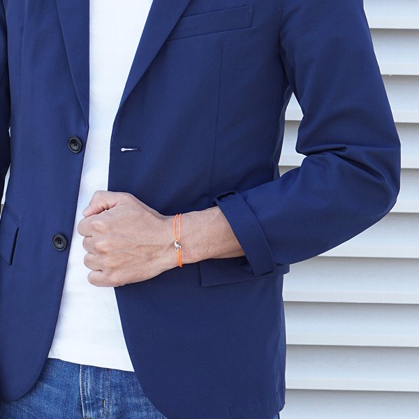 Alavel 選べる 誕生石 ブレスレット ペア販売 イニシャル APZ9001