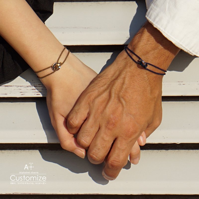 Alavel 選べる 誕生石 ブレスレット ペア販売 インフィニティ APZ0007