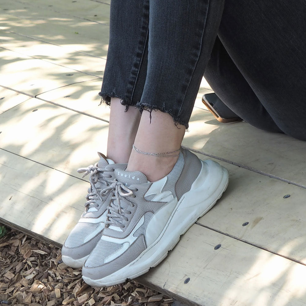 [送料無料] Alavel デザイン チェーン アンクレット ANK6122