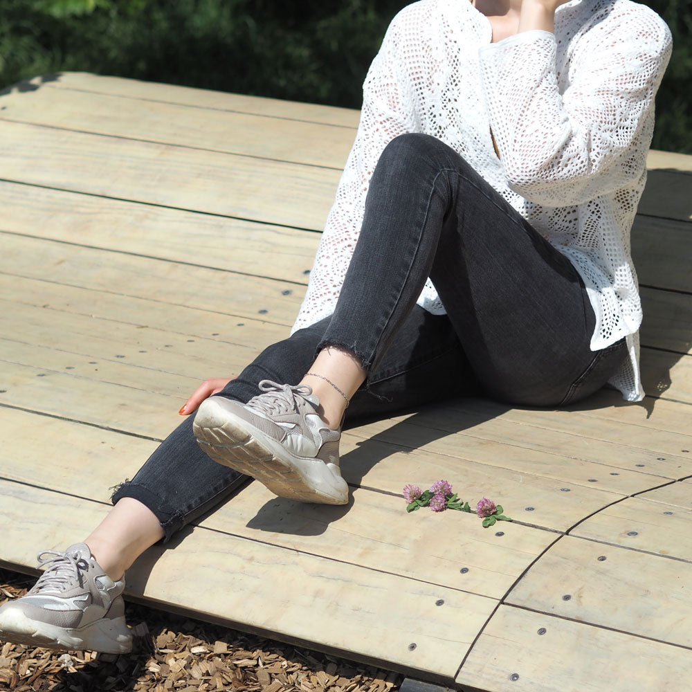 [送料無料] Alavel デザイン チェーン アンクレット ANK6125