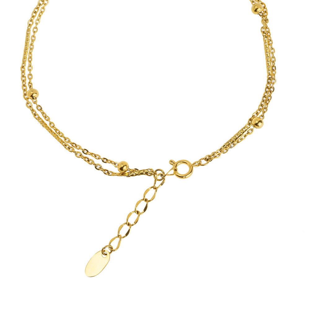 [送料無料] Alavel デザイン チェーン アンクレット ANK6117