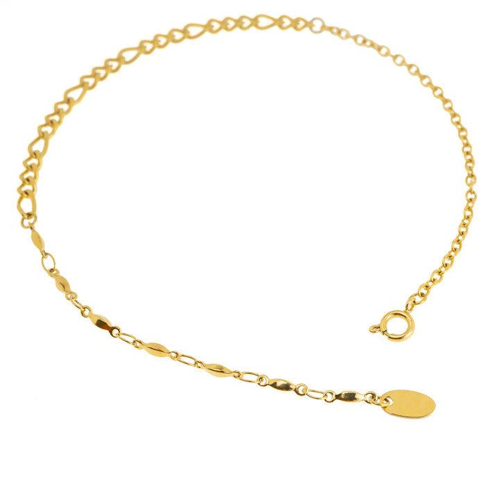 [送料無料] Alavel デザイン チェーン アンクレット ANK6124