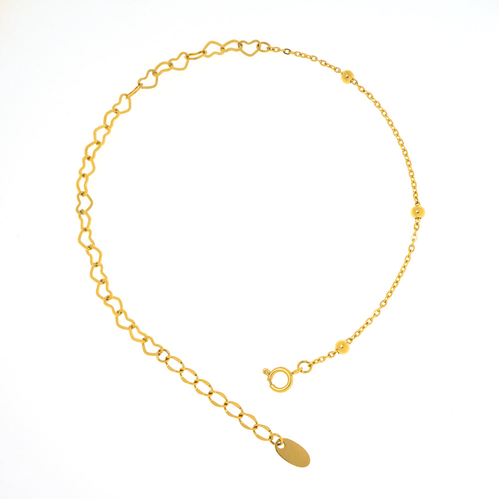 [送料無料] Alavel デザイン チェーン アンクレット ANK6119