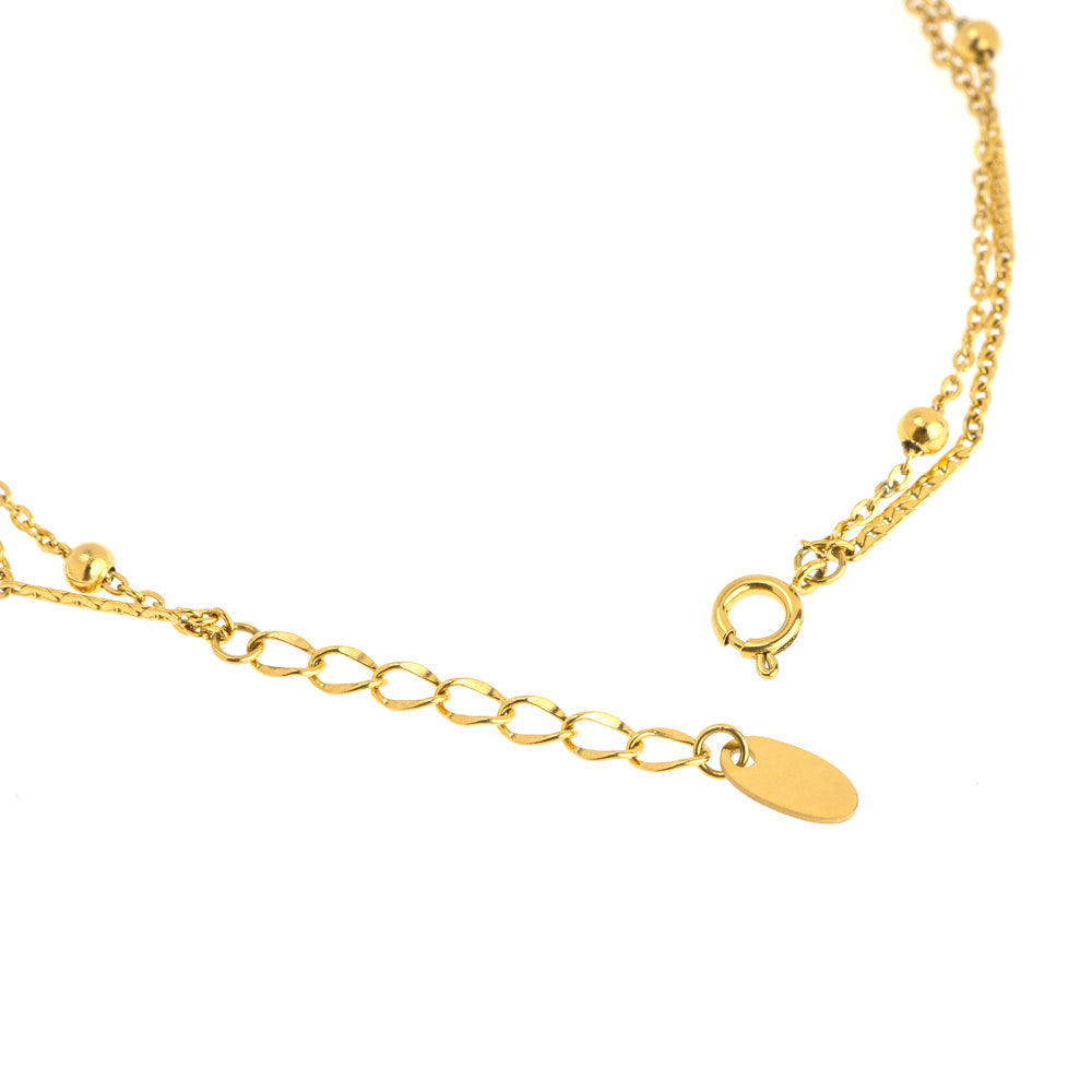 [送料無料] Alavel デザイン チェーン アンクレット ANK6117