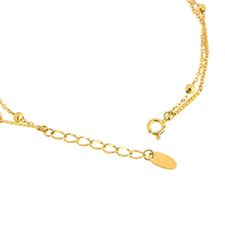 [送料無料] Alavel デザイン チェーン アンクレット ANK6117