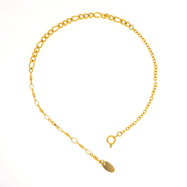 [送料無料] Alavel デザイン チェーン アンクレット ANK6124