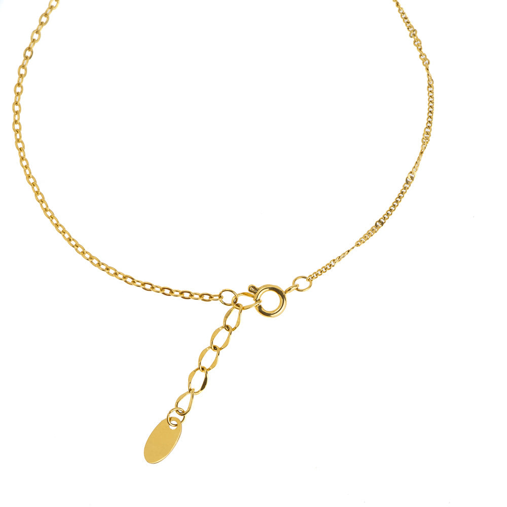 [送料無料] Alavel デザイン チェーン アンクレット ANK6123