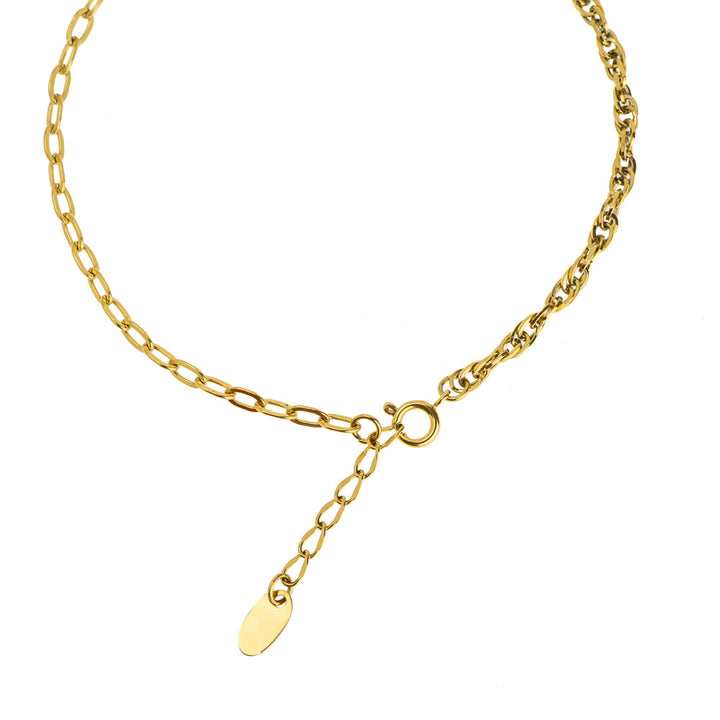 [送料無料] Alavel デザイン チェーン アンクレット ANK6125