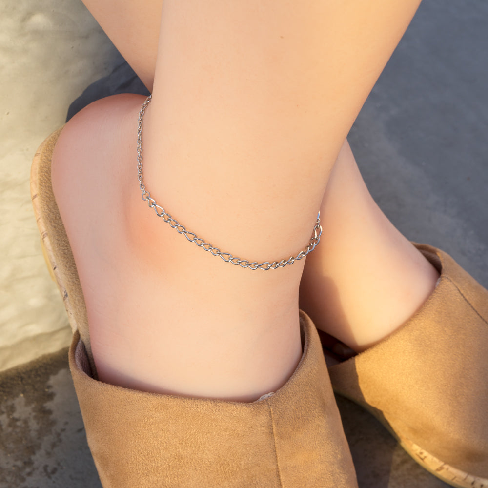 [送料無料] Alavel デザイン チェーン アンクレット ANK6124