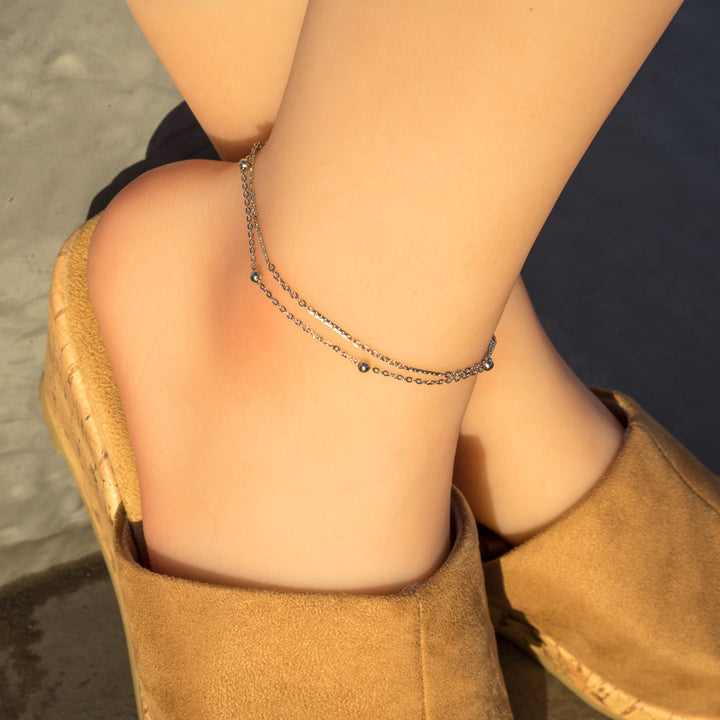 [送料無料] Alavel デザイン チェーン アンクレット ANK6117