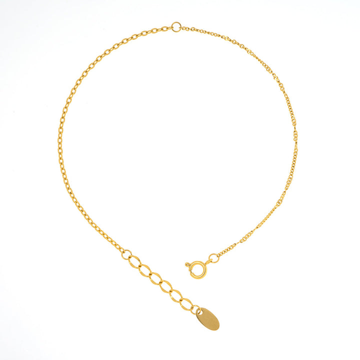 [送料無料] Alavel デザイン チェーン アンクレット ANK6123