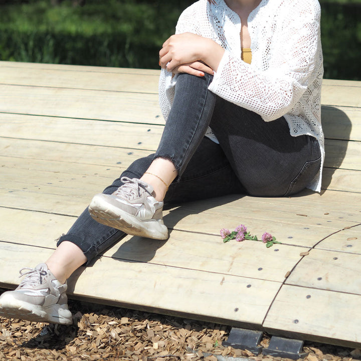 [送料無料] Alavel デザイン チェーン アンクレット ANK6125