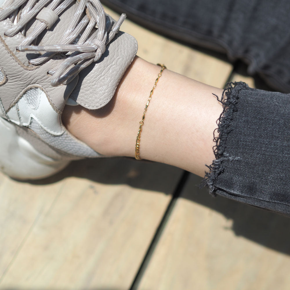 [送料無料] Alavel デザイン チェーン アンクレット ANK6124