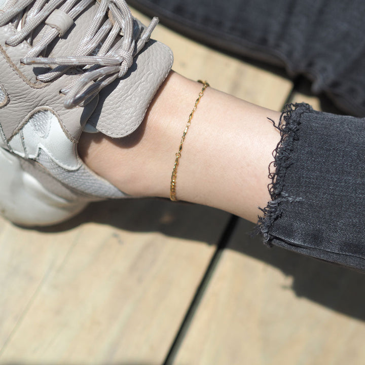 [送料無料] Alavel デザイン チェーン アンクレット ANK6124