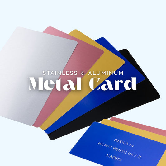 メタルメッセージカード