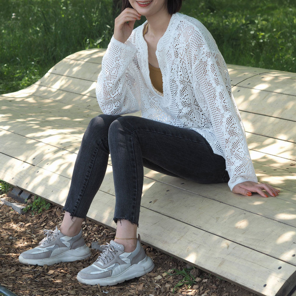 [送料無料] Alavel デザイン チェーン アンクレット ANK6122