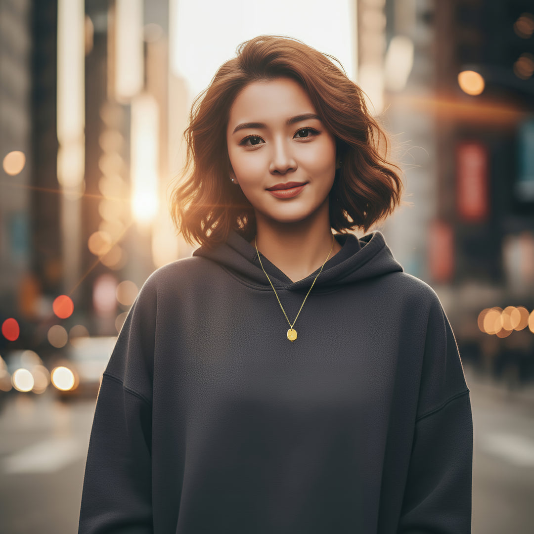 Alavel 選べる メタルカットネックレス ヘプタゴン 一本 単品販売 PUPE095-096