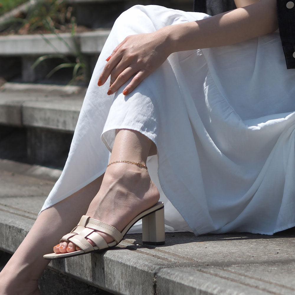 [送料無料] Alavel デザイン チェーン アンクレット ANK6124