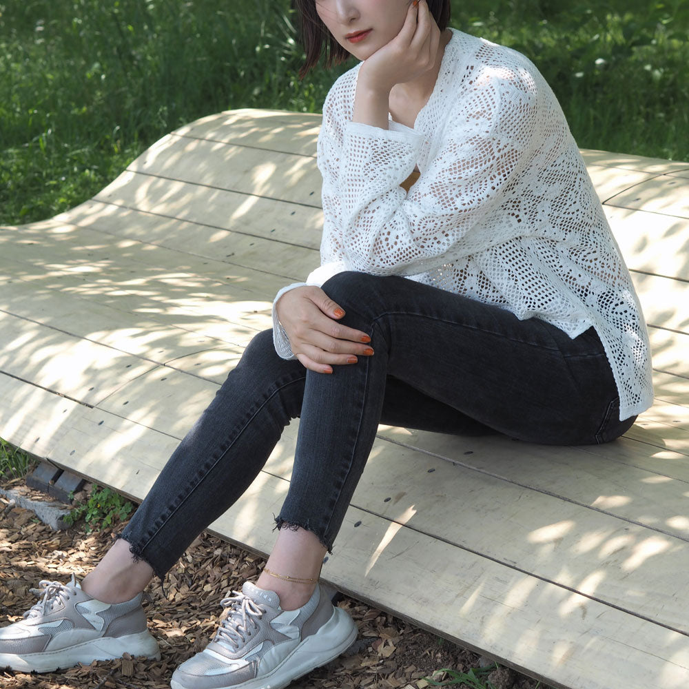 [送料無料] Alavel デザイン チェーン アンクレット ANK6117