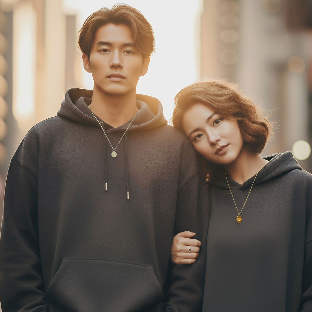 Alavel 選べる メタルカットネックレス ヘプタゴン 一本 単品販売 PUPE095-096