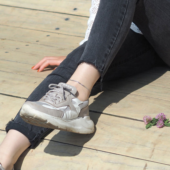 [送料無料] Alavel デザイン チェーン アンクレット ANK6124