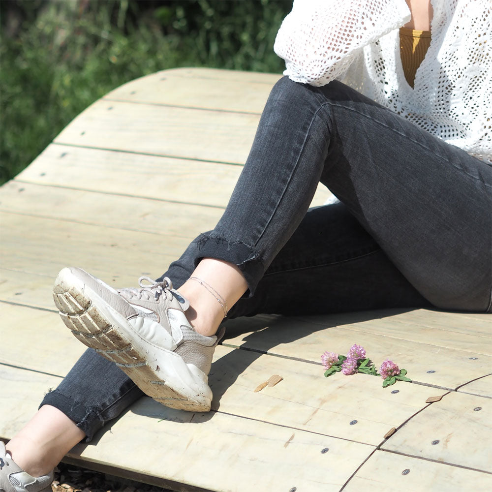 [送料無料] Alavel デザイン チェーン アンクレット ANK6117