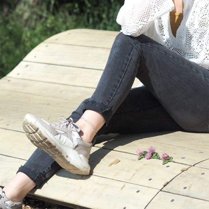 [送料無料] Alavel デザイン チェーン アンクレット ANK6117