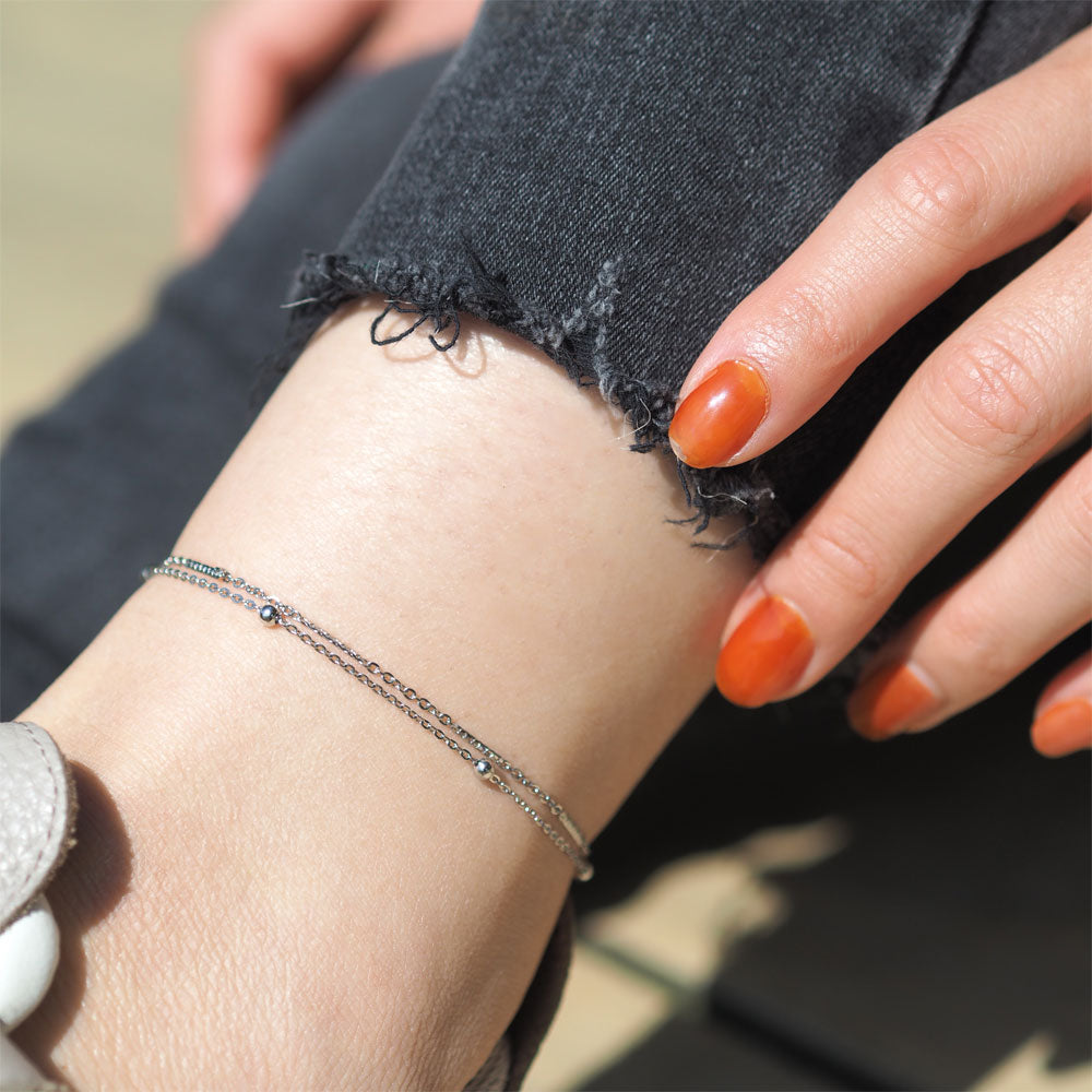 [送料無料] Alavel デザイン チェーン アンクレット ANK6117