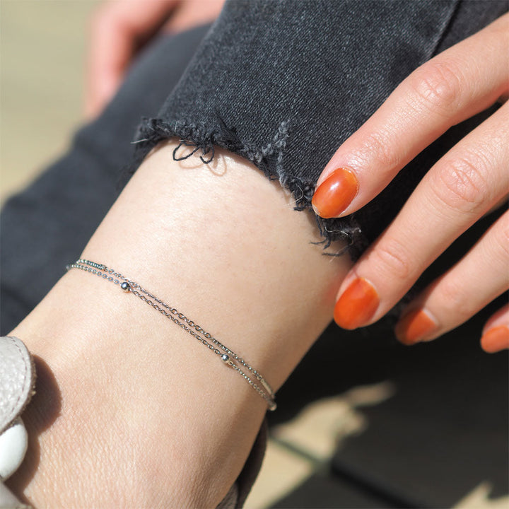 [送料無料] Alavel デザイン チェーン アンクレット ANK6117