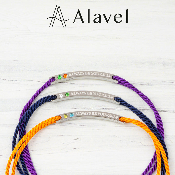 Alavel 選べる 誕生石 アンクレット ABY APB0206-SH