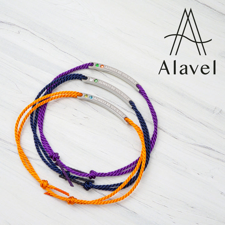 Alavel 選べる 誕生石 ブレスレット ABY APB0206-SH