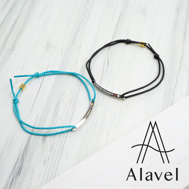 Alavel 選べる 誕生石 ブレスレット アンクレット ABY APB0206-SH