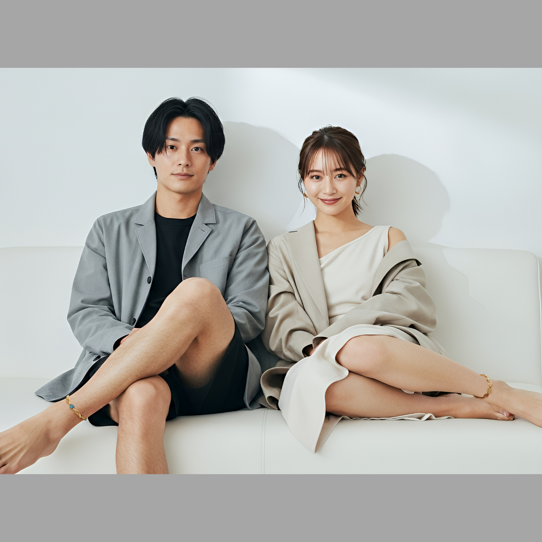 Alavel 選べる アンカーチェーンアンクレット 二本セット販売 PLEO APA0610