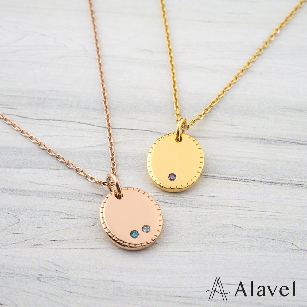 Alavel エラベル ネックレス ペア販売 マルチストーン リバーシブル APP0251 NEH6013