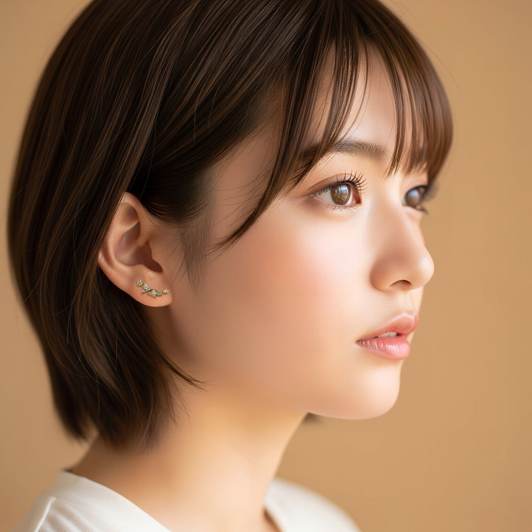 [送料無料] Alavel キュービックジルコニア コンステラ ピアス PUPS137