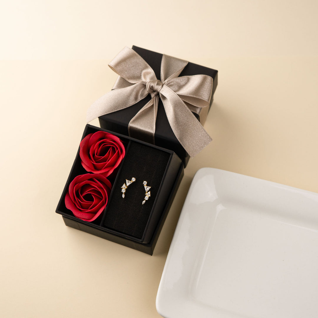 [送料無料] Alavel キュービックジルコニア コンステラ ピアス PUPS137