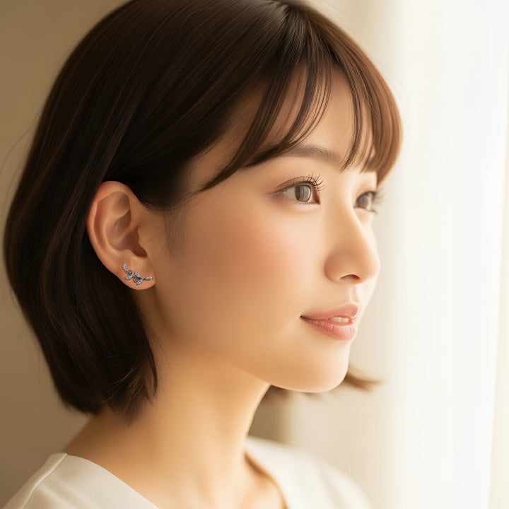 [送料無料] Alavel キュービックジルコニア ヴィネア ピアス PUPS139