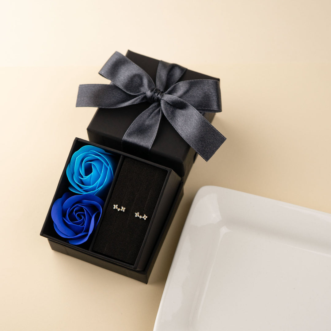 [送料無料] Alavel キュービックジルコニア フロラリス ピアス PUPS145