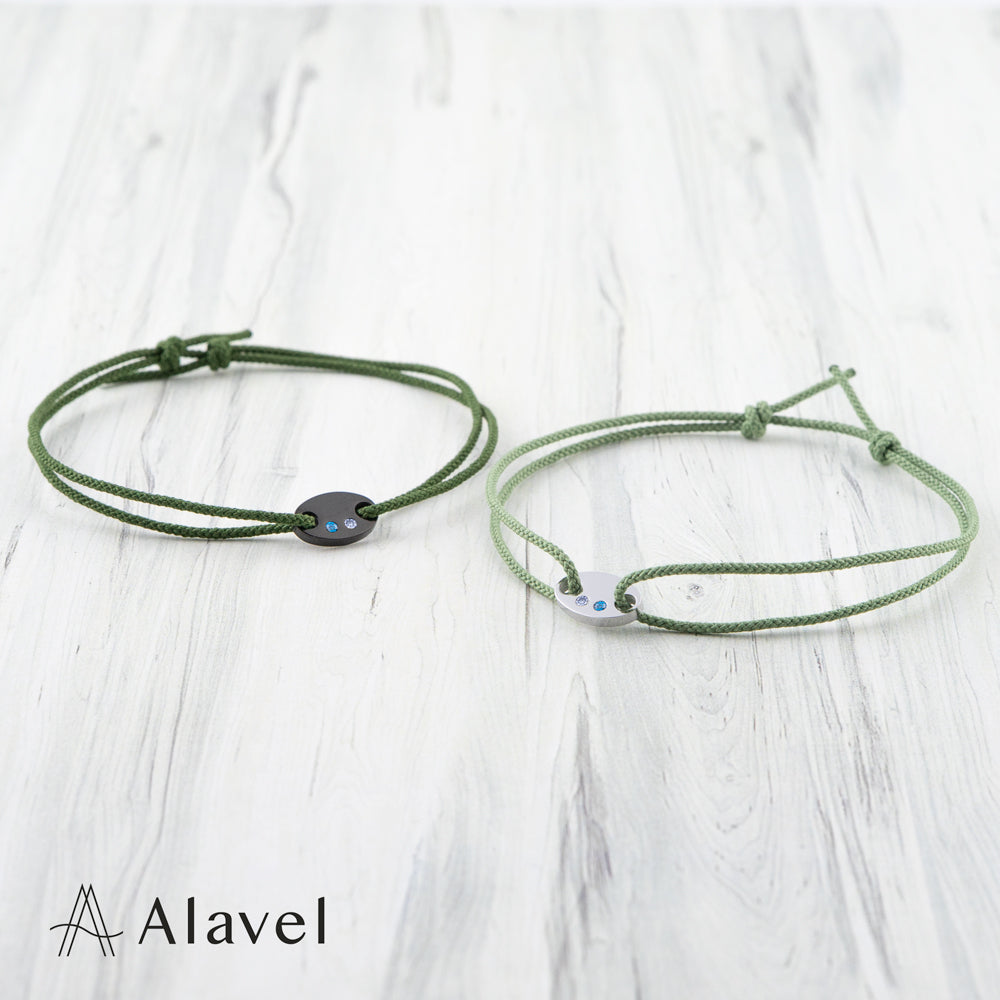 Alavel 選べる コード アンクレット 二本セット販売 USH APA0610