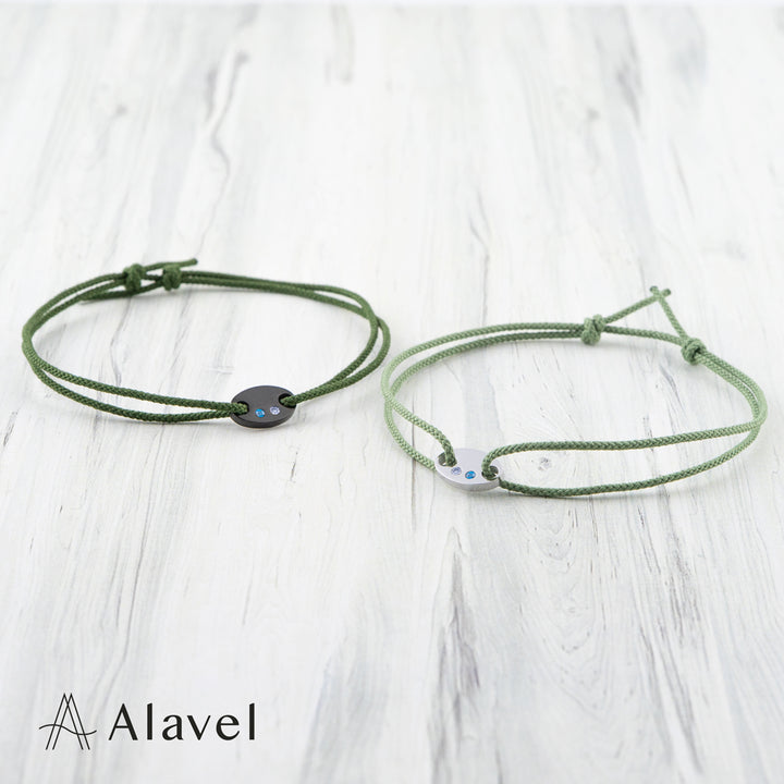 Alavel 選べる コード アンクレット 二本セット販売 USH APA0610